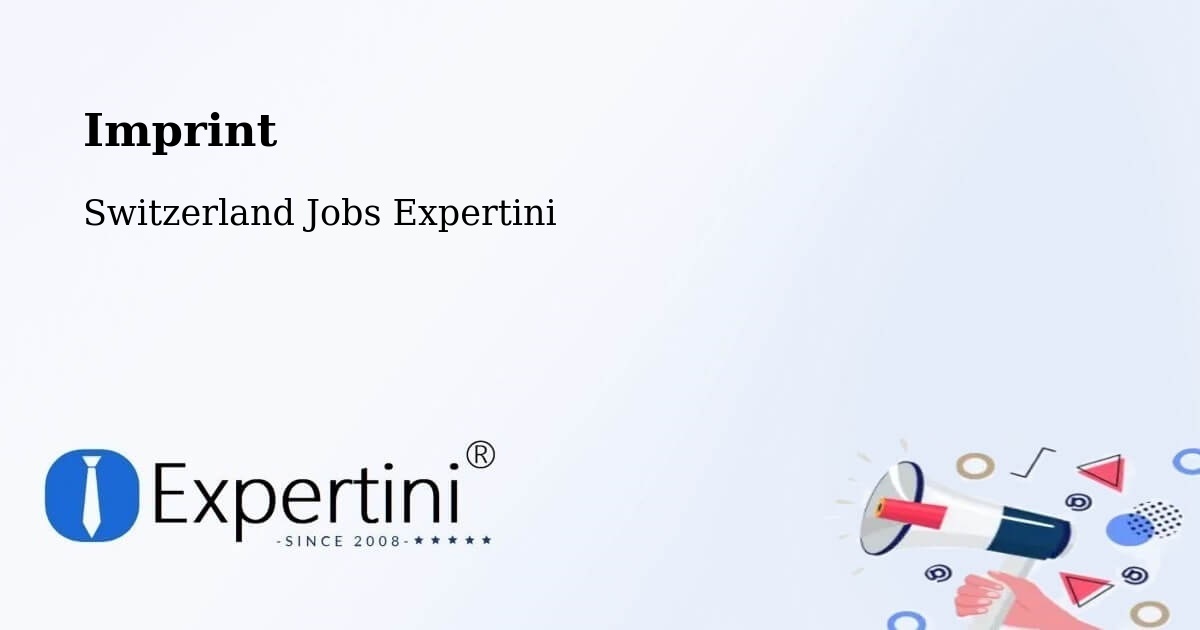 Imprint – Büron - Switzerland Jobs Expertini