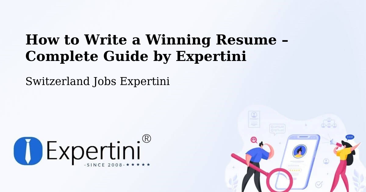 Resume Writing Guide for Job Seekers – Büron - Büron, Switzerland Jobs Expertini